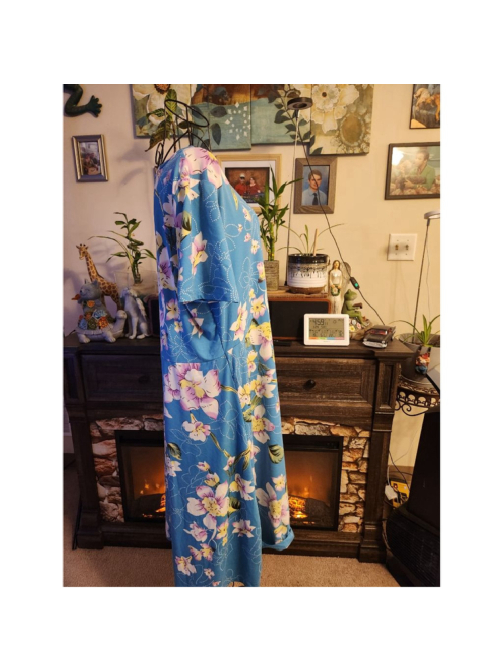 Voianlimo floral button us dress size 2x - Picture 4 of 9